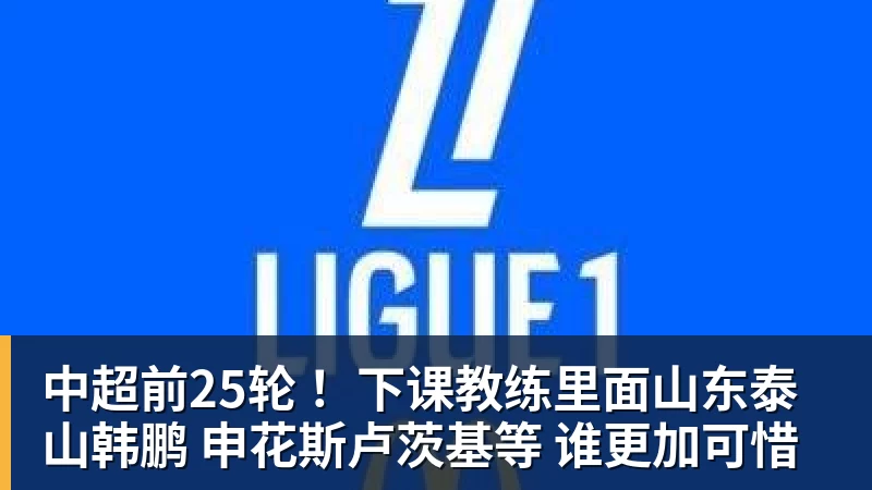 中超前25轮 ！下课教练里面山东泰山韩鹏 申花斯卢茨基等 谁更加可惜
