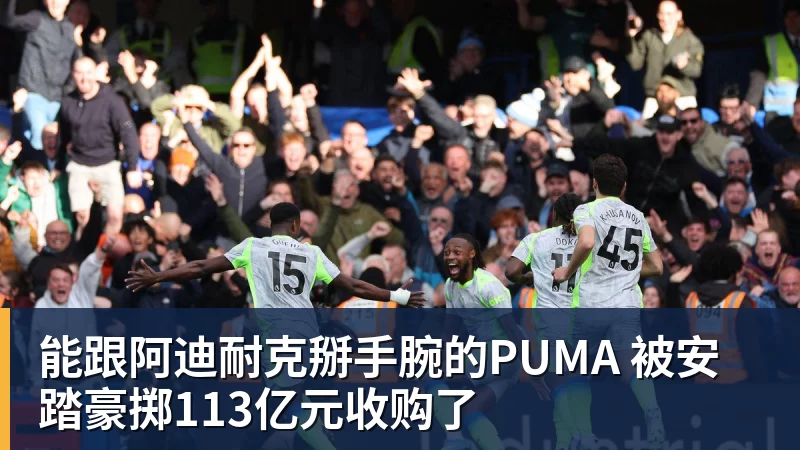能跟阿迪耐克掰手腕的PUMA 被安踏豪掷113亿元收购了